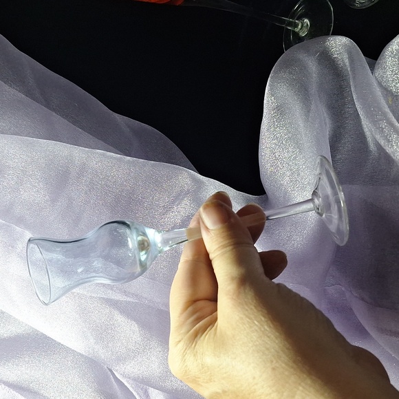 COLORFUL CORDIAL STEMMED GLASSES - Picture 5 of 12